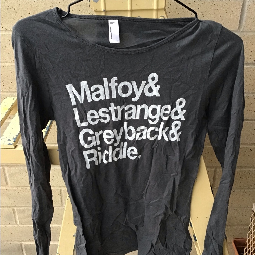 American Apparel Harry Potter Long Sleeve